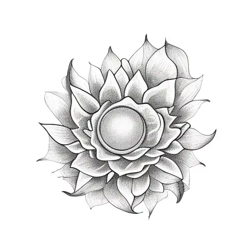 Three Gothic Sunflowers