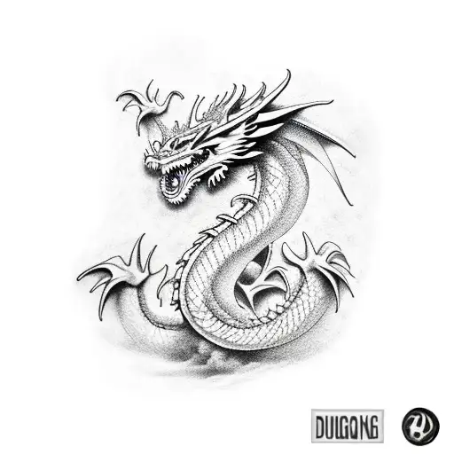 Dragon Fumando