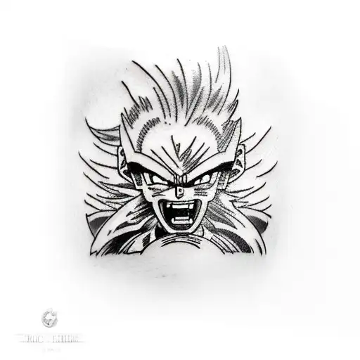 Bracelet Tattoo Anime Dbz Nimbus