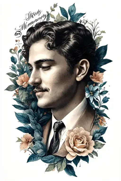 In Memory Tattoo For Dad