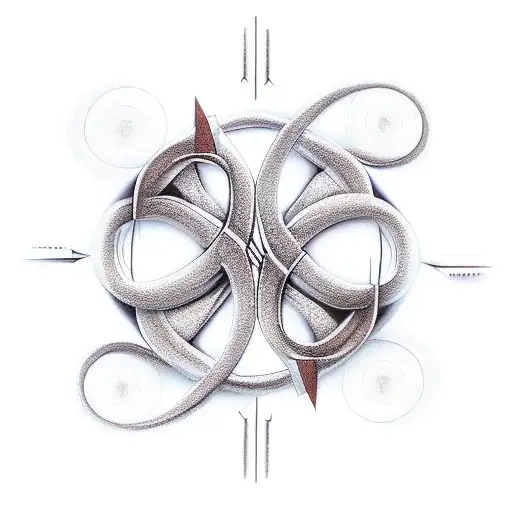 3D Infinity Symbol Couples With 2 Planets With With 6 Stars Ok The Edge Of The Symbols