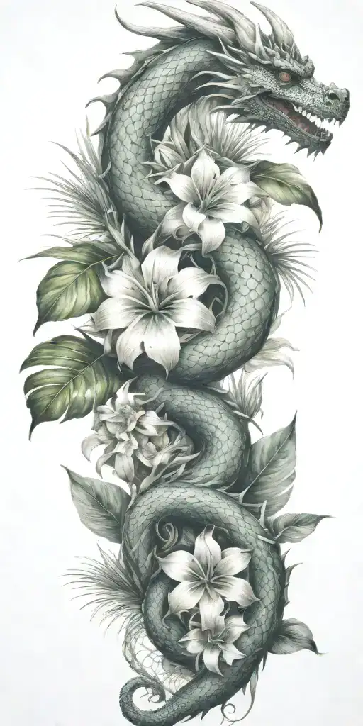 Dragon Tropical Plant