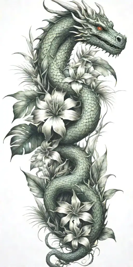 Dragon Tropical Plant