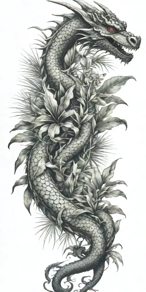 Dragon Tropical Plant