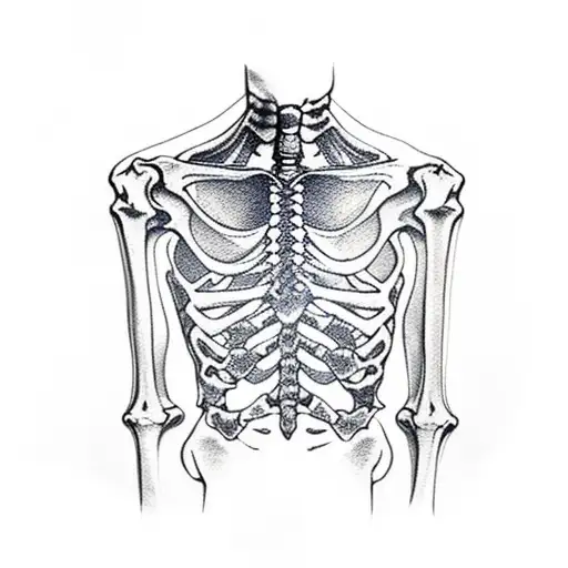 Skeleton Suit And Tie