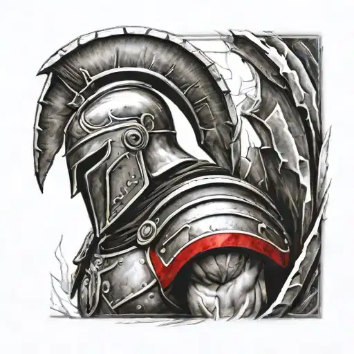 Spartan With Red Trim