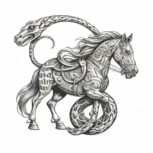 Design A Horse And Snake From Ford For Me Car Drifting