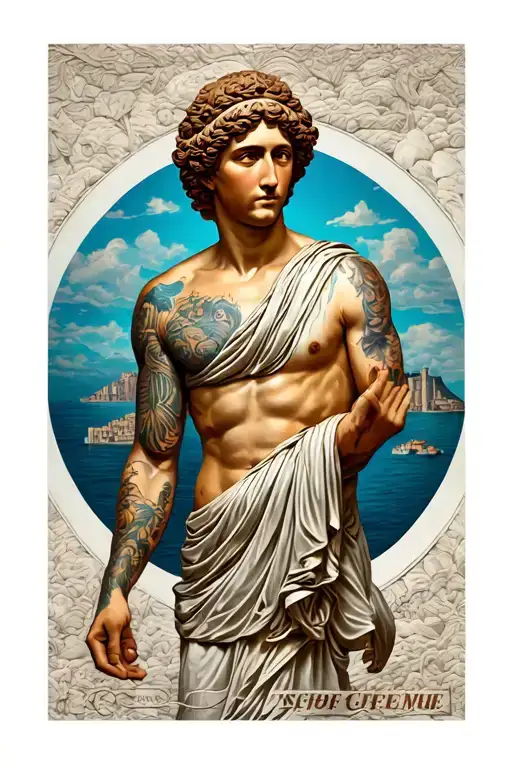 Greece Half Sleeve
