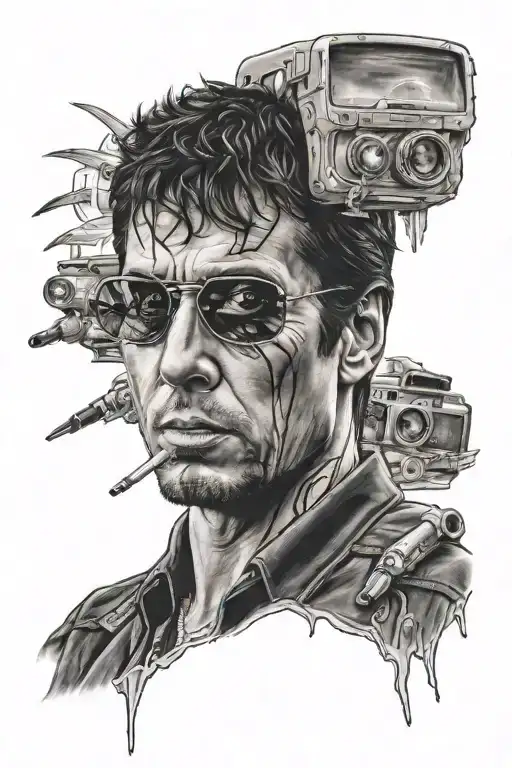 Scar Face Tony Montana And Eyes