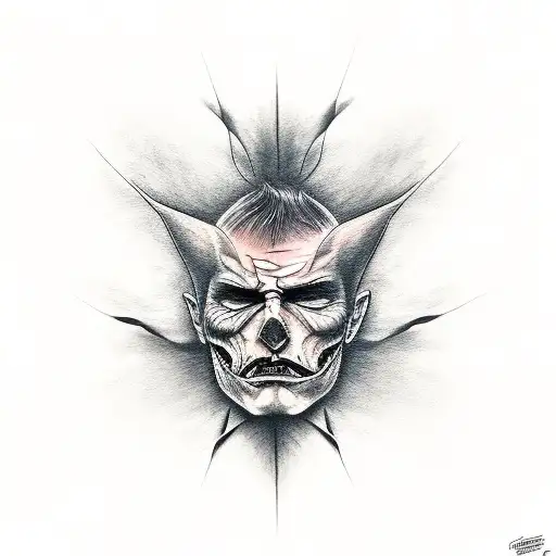 Half Good Half Evil Not Faces