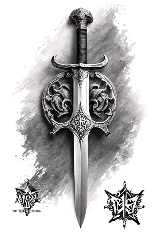 Brother Templar Sword