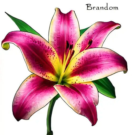 Lily With The Name Brandon