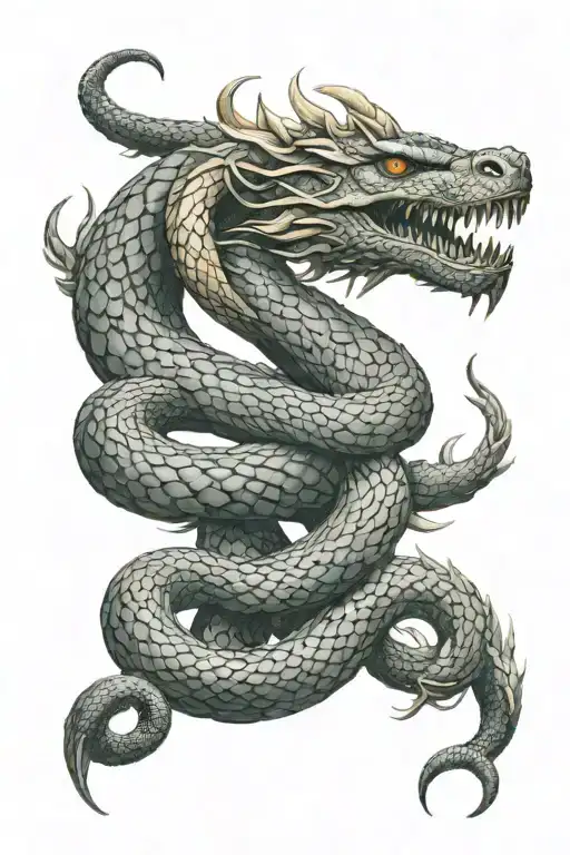 The Norse World Serpent
