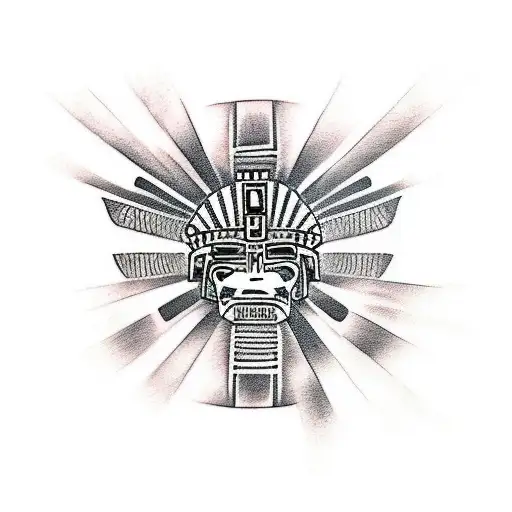 Aztec Teen Warrior Sleeave