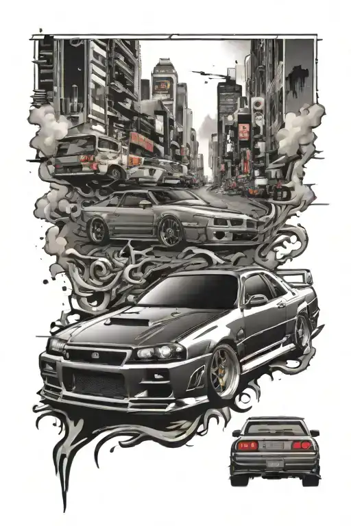 Skyline R34 Skyline Car