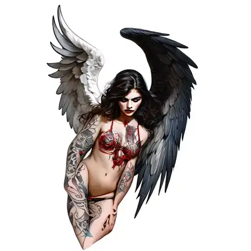 Provocative Evil Angel