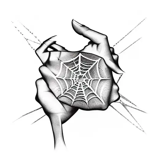 Spider Web Jason Hand And Wrist