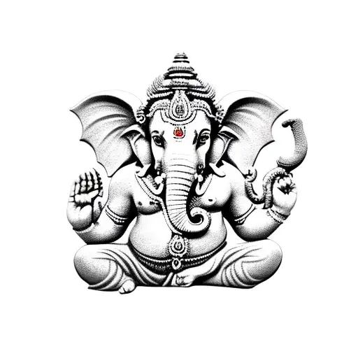 Hindu God Ganesha Biceps
