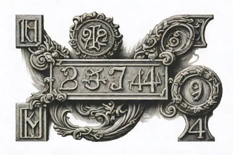 1974 Roman Numbers