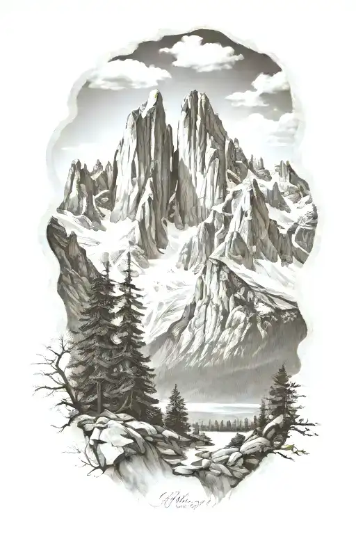 Mount Whitney Silhoutte In Background