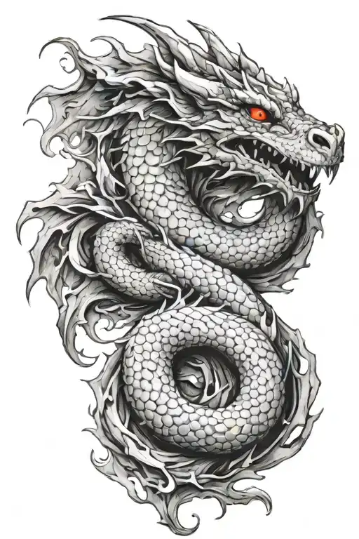 Dragon Wrapped Loosely