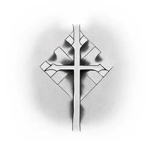 The Word Faith With A Cross Below