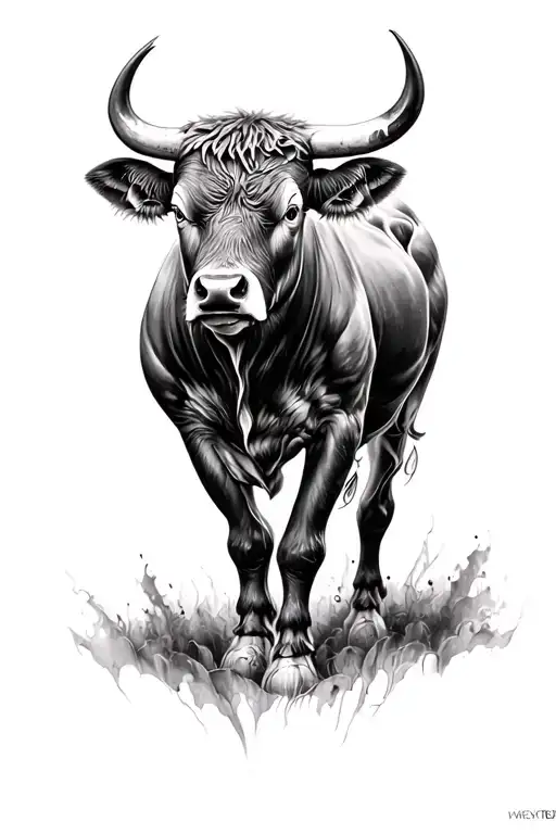 Majestic And Dominant Bull