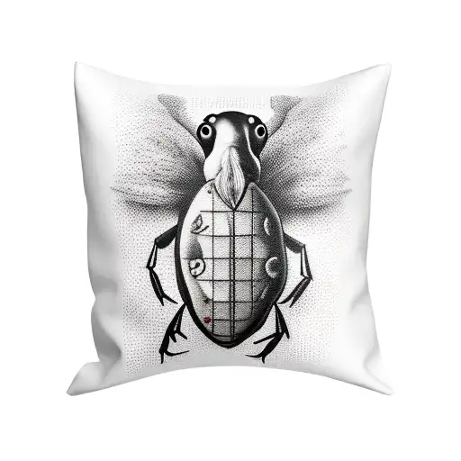 Black Craw Standing On A Bag Of Money