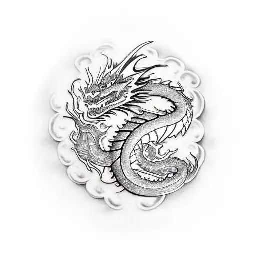 Dragon With Less Detail