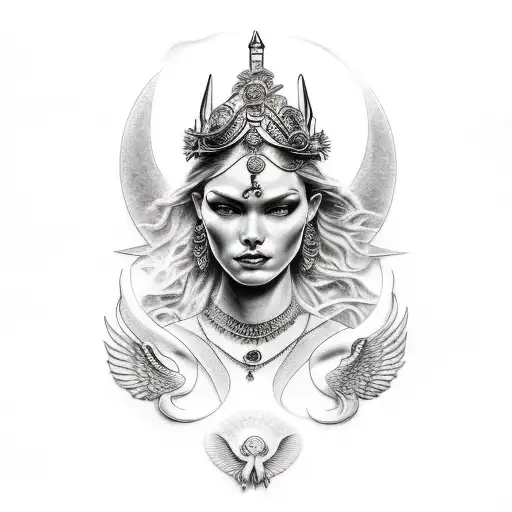 Goddess Of Good And Evil