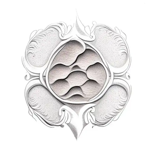 8 Dog Pawprints On A Vine