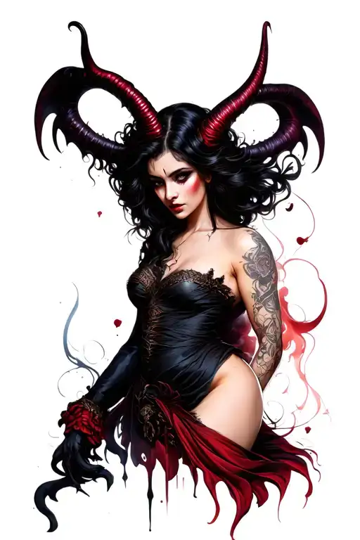 Beautiful Evil Woman