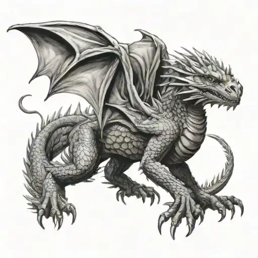 Game Of Thrones Dragon Crawling Full Body