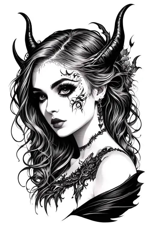 Beautiful Evil Woman