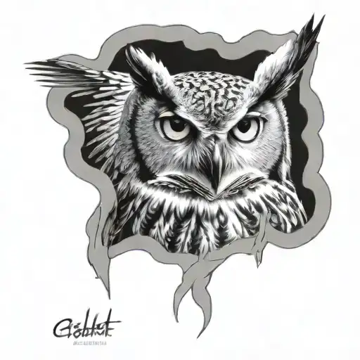 Great Horned Owl Skeleton