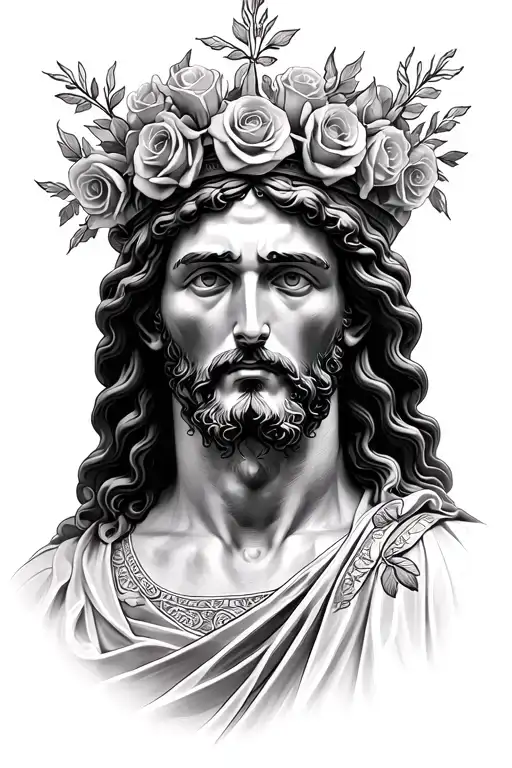 Jesus Rose Crown