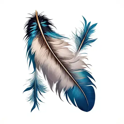 Western Feathers Hanging