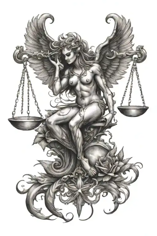 Devilish Libra Zodiac Sign Leo