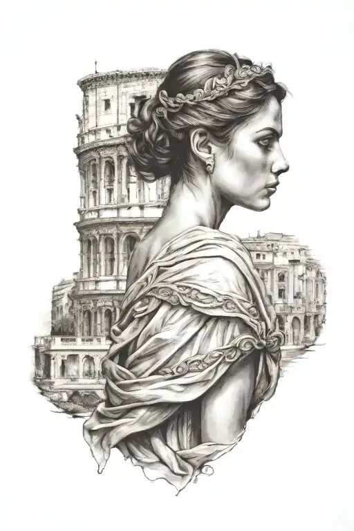 Girl In Rome