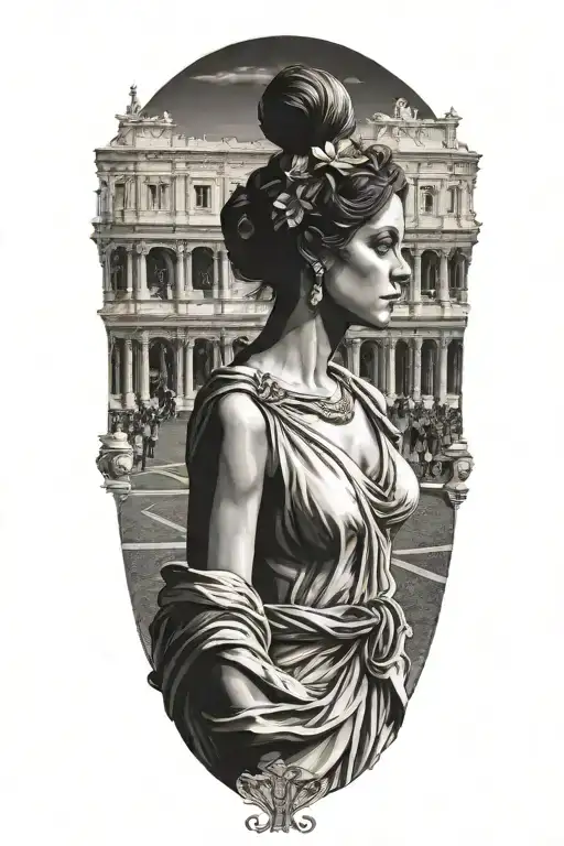 Girl In Rome