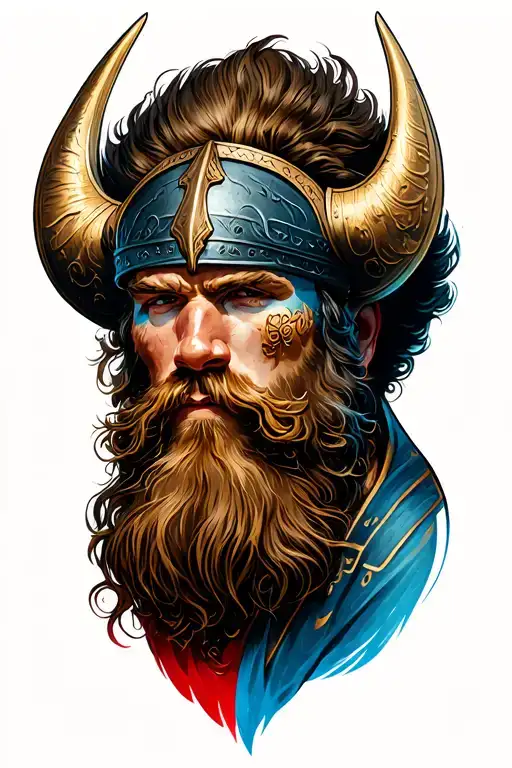 Strongman And Viking