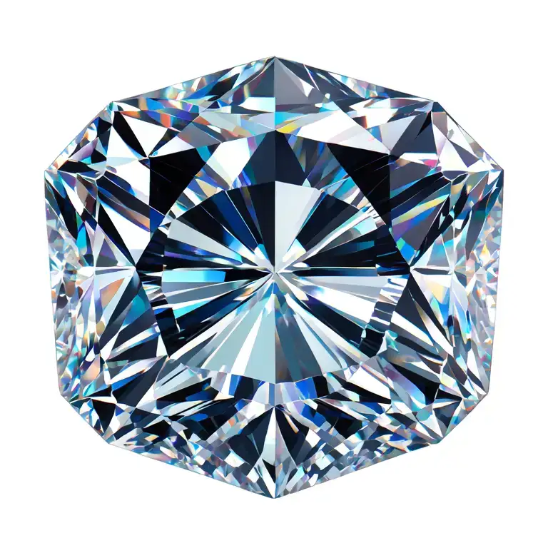 Sparkling Diamond Shape