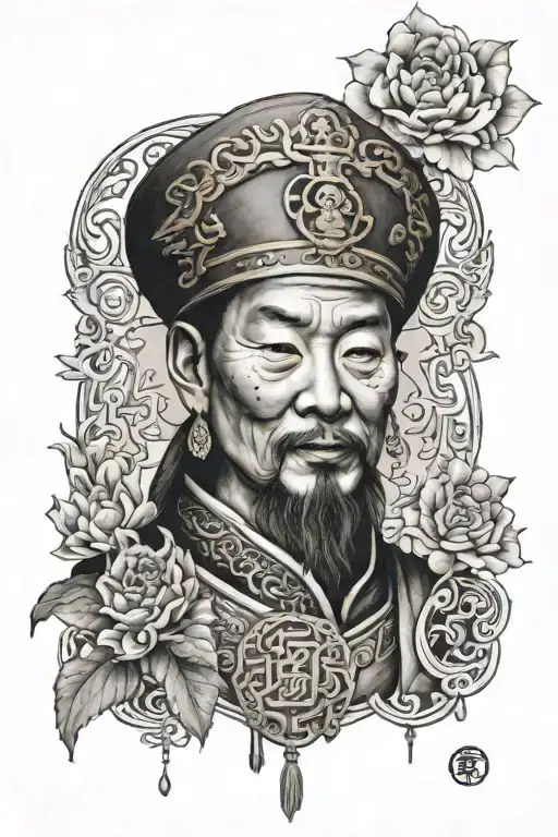 Chinese Inspired With Christian Saint