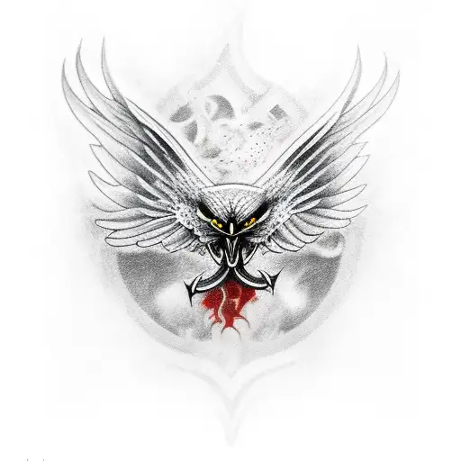 Three Eyed Viking Crow