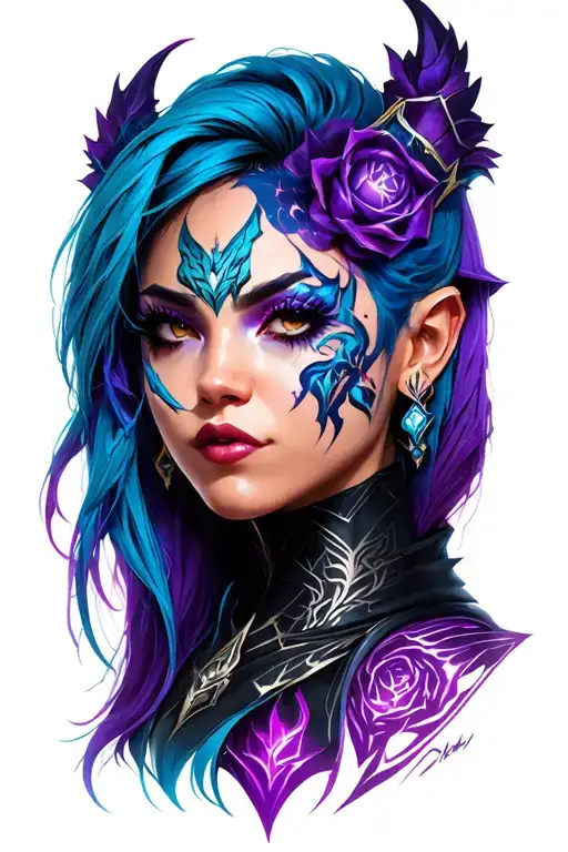 Jinx Form Arcane League Of Legends