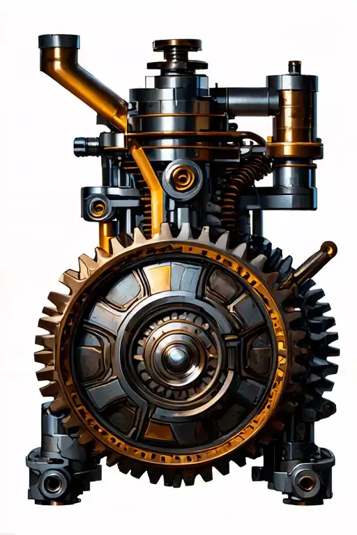 Biomechanical Gears And Pumps Combined With Vegeta