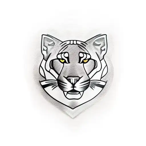 Panther With Egyptian Features