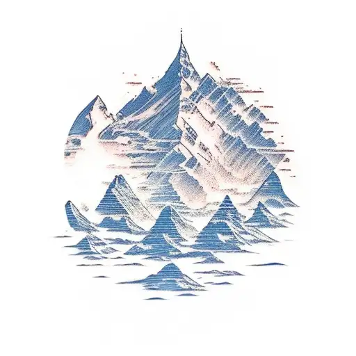 Full Arm Tattoo Airplane Sea Mountains Globe