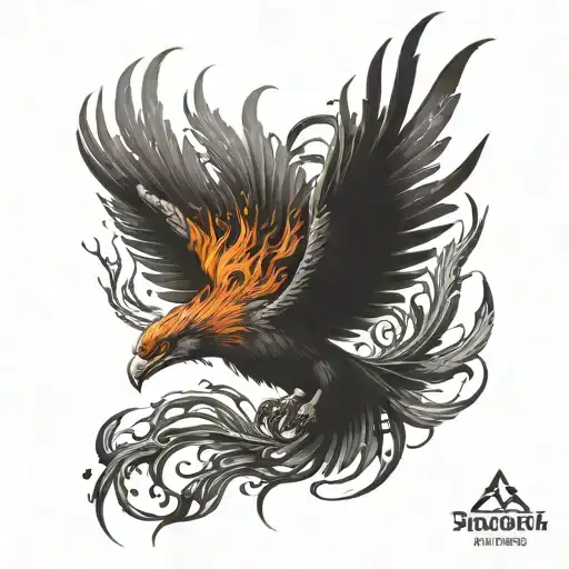 Ashes Phoenix Rising From The Ashes