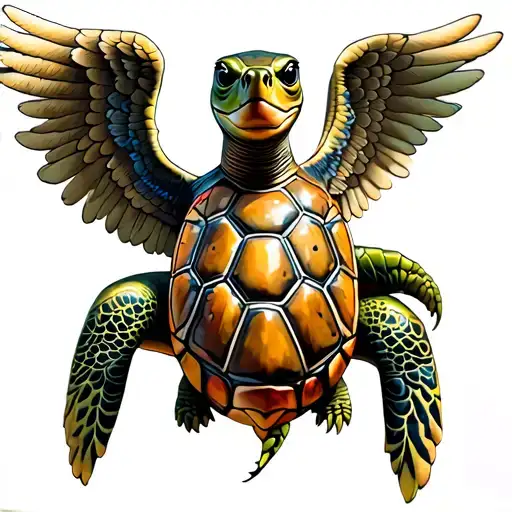 Winged Turtle Motorcycle